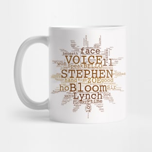 Ulysses Word Cloud (10) Mug